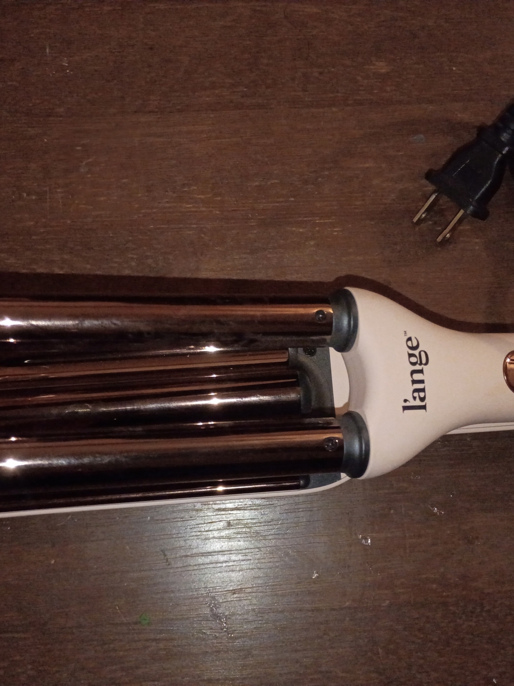 Lange Rose Gold Triple Barrel Waver Hair Styling Tool